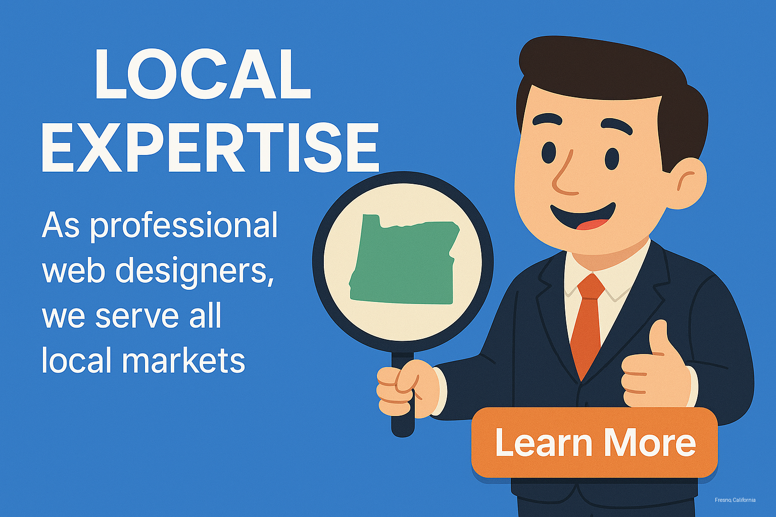 Local Fresno, California Web Design